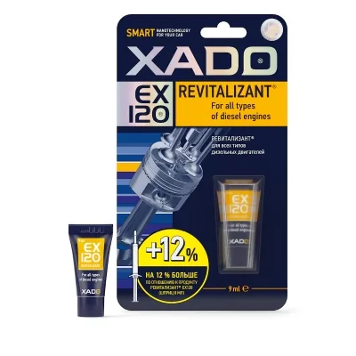 XADO Revitalizants EX120 dīzeļmotoriem (9ml)